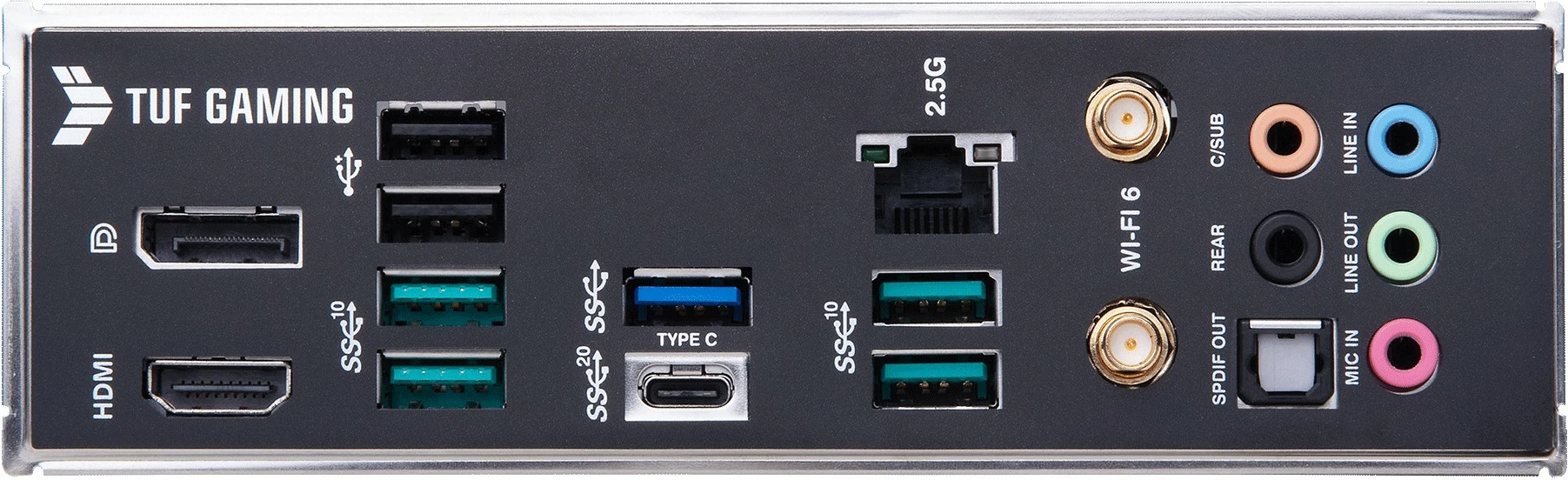 Plošča ASUS TUF GAMING B660M-PLUS WIFI, LGA 1700, DDR5, WiFi, micro ATX