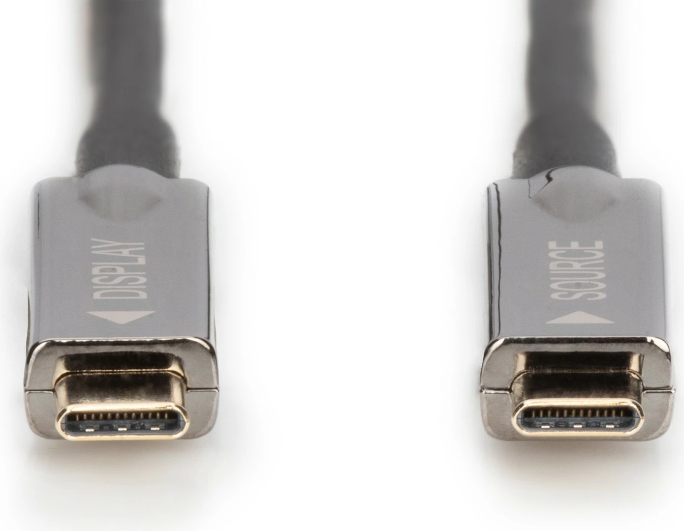 Aktivni USB Type-C AOC AV kabel 4K, 10 m, USB 3.2 Gen 1, črn — Digitus