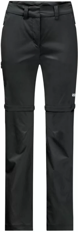 Pohodniške hlače za ženske Jack Wolfskin, črne