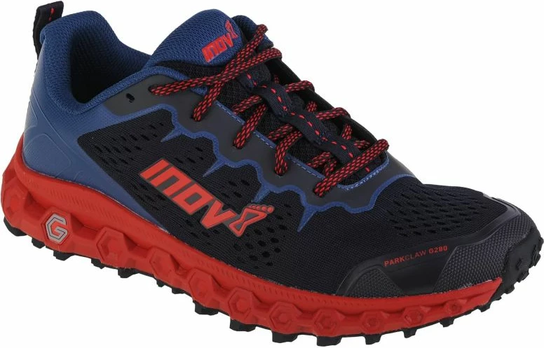 Superge za tek, Inov-8, moške, rdeče in temno modre
