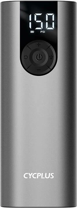 Električna prenosna tlačilka Cycplus A8, 150 psi, kovinska, z baterijo, črna