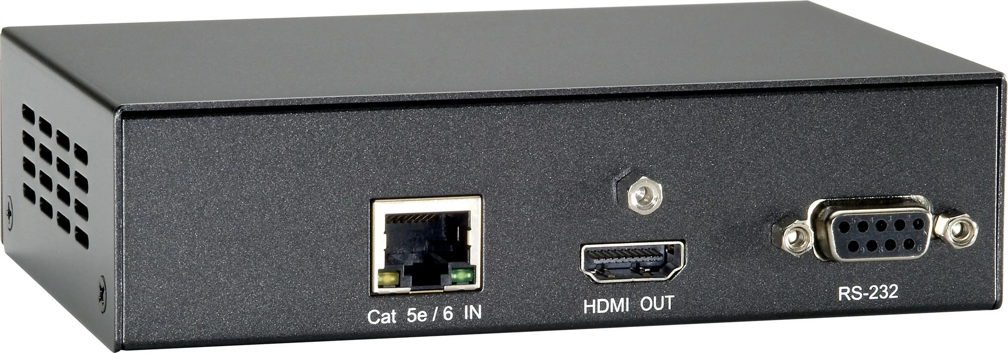 AV sprejemnik LevelOne HVE-92, HDMI preko Cat.5, 100 m, HDBaseT, 3840 x 2160, črn