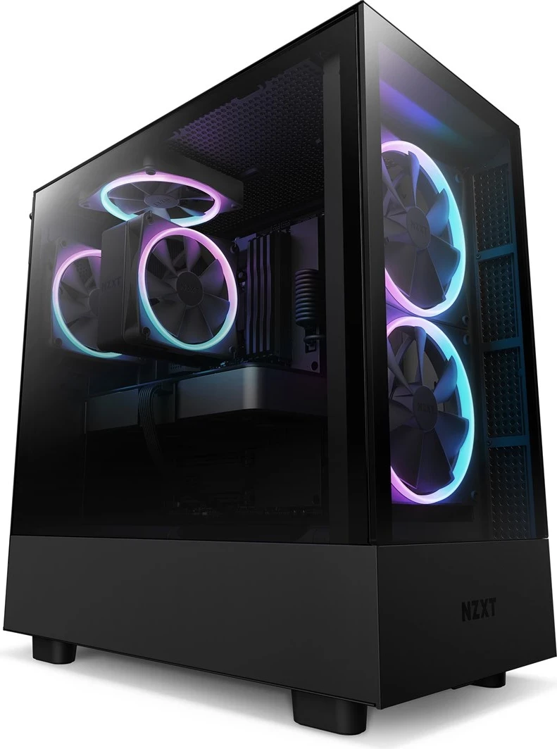 Procesorski hladilnik NZXT T120 RGB, 12 cm, črn