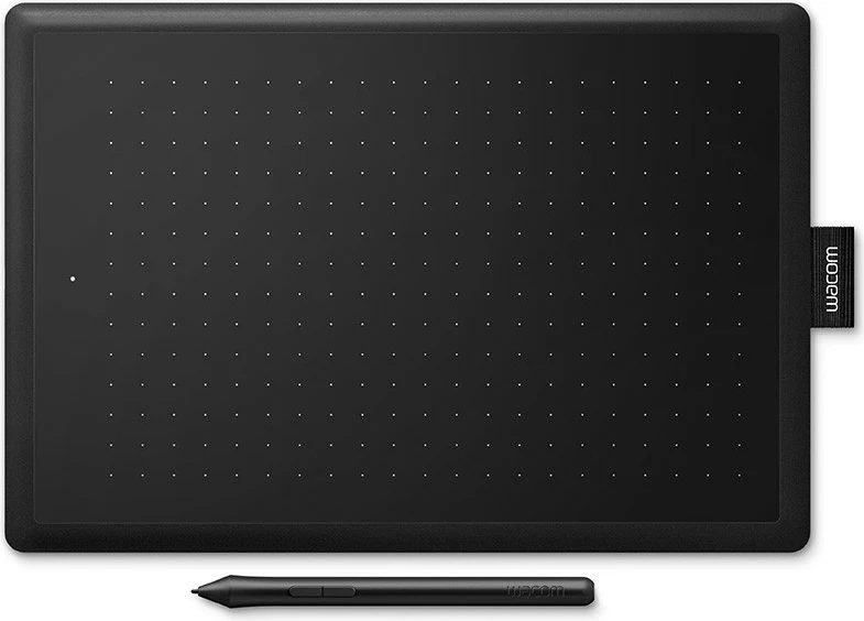 Grafična tablica Wacom One by Small, žična, 2540 lpi, 152 x 95 mm, USB, pero, črna