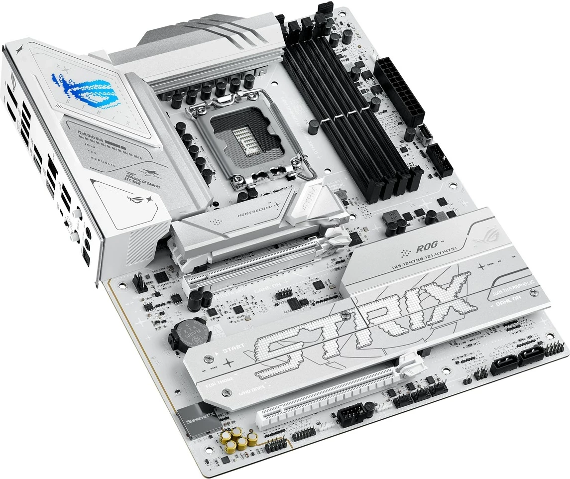Matična plošča ASUS ROG STRIX B860-A GAMING WIFI, ATX, bela