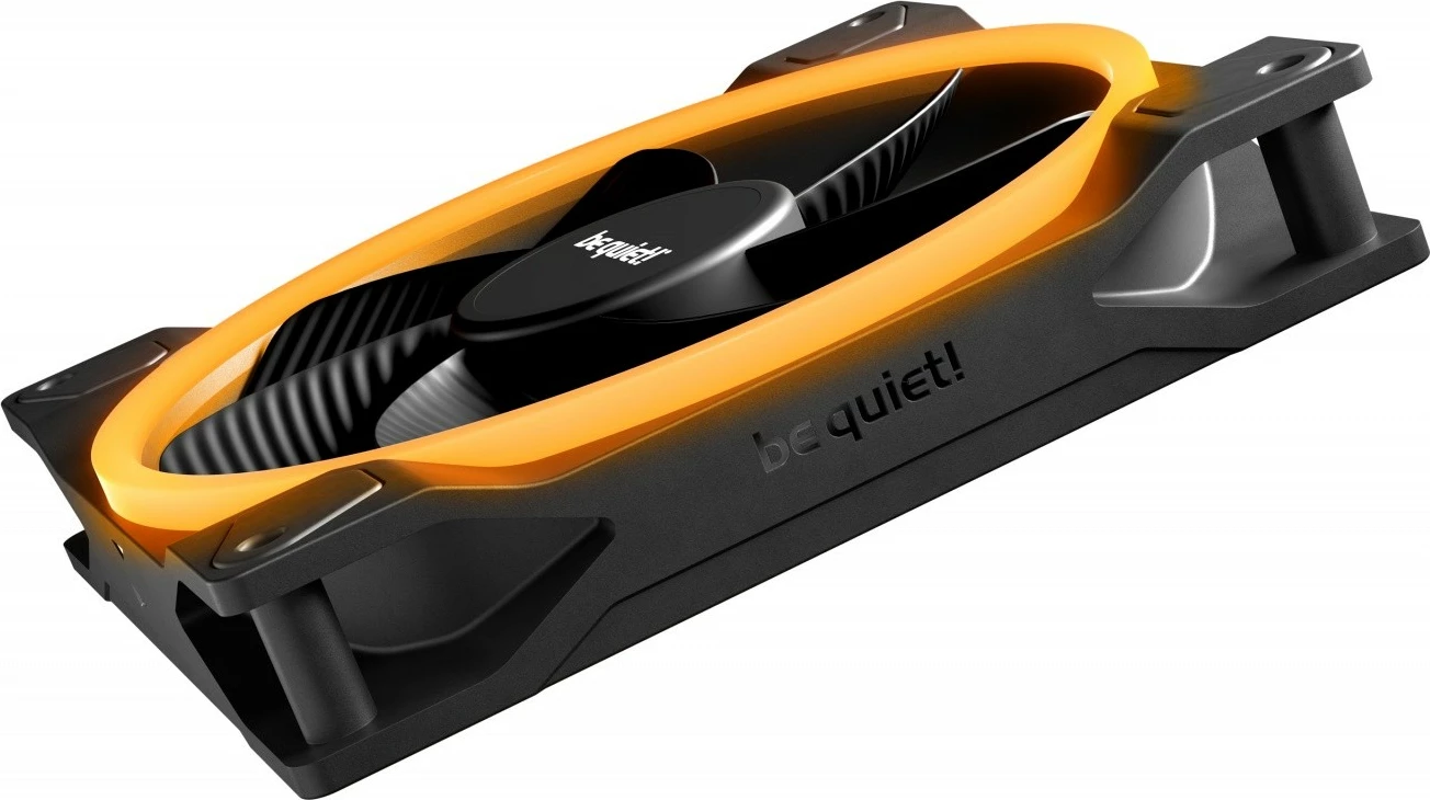 Ventilator za računalniško ohišje be quiet! Light Wings 140 mm PWM Reverse BL134, 4-pin ARGB, črn