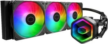 Hladilni sistem z vodo, Cooler Master MasterLiquid 360 Core II ARGB, 3x12 cm, bel