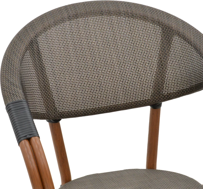 Vrtni stol Isaia, 57x57x83 cm, rjav