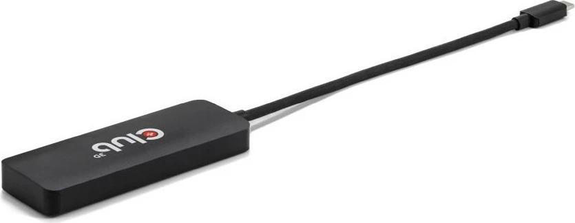 MST-Hub za 3x HDMI preko USB Type-C, Club3D, črn