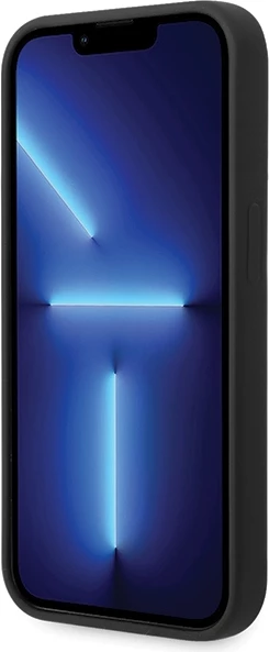 Ovitek za telefon silikon z metalnim logotipom BMW za iPhone 15 Pro, črn