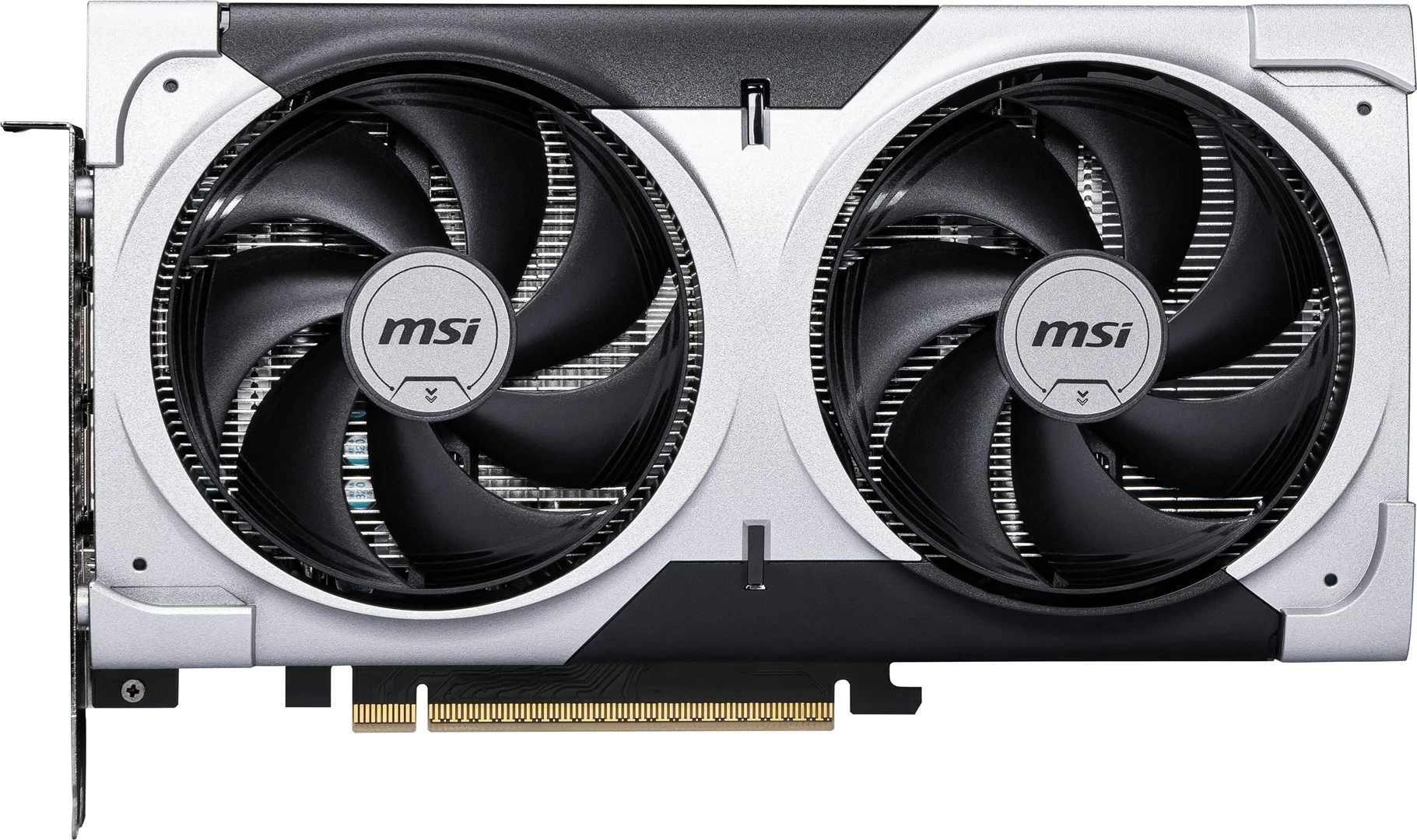 Grafična kartica GeForce RTX 5060 Ti 8G VENTUS 2X OC PLUS MSI, 8 GB GDDR7, srebrna