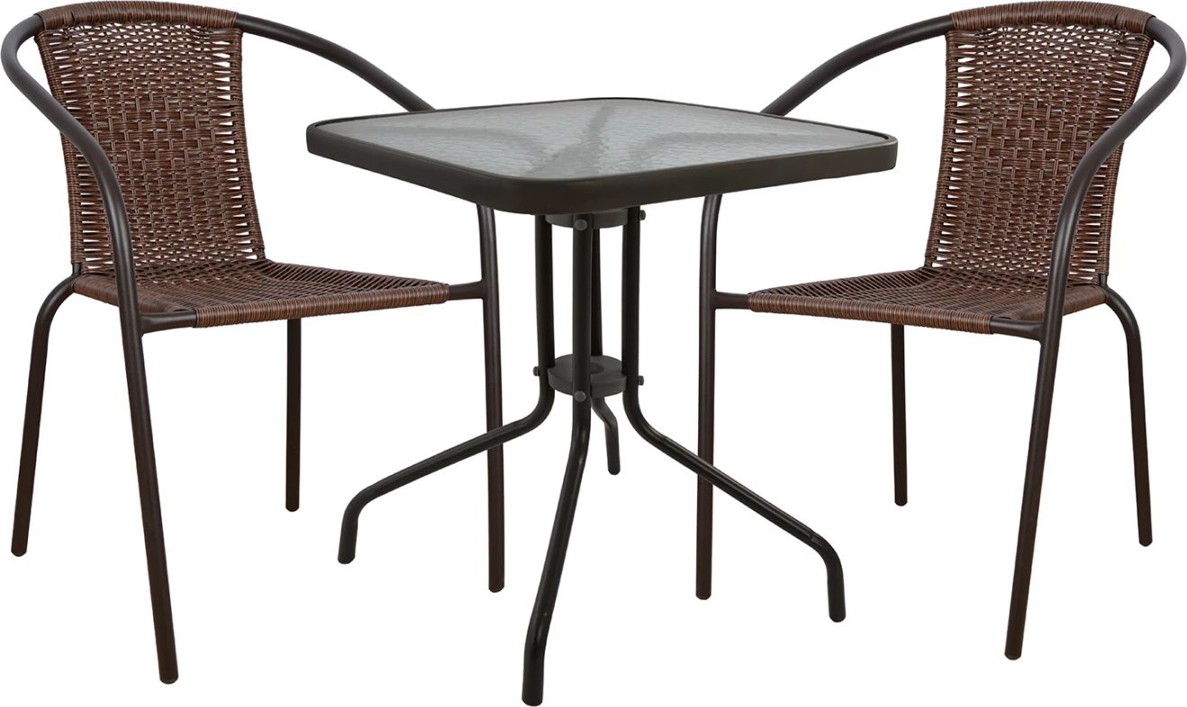 Komplet jedilne mize 3 kosi stoli in miza FH5179.02