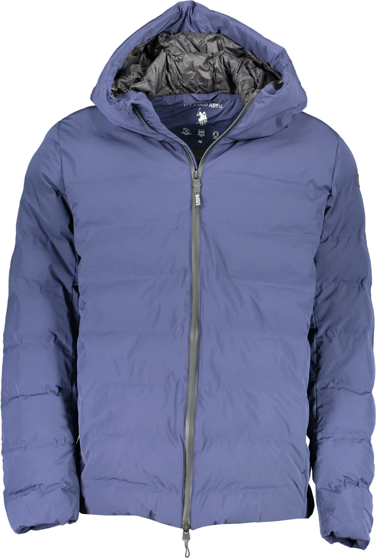 Jakna z kapuco, moški, U.S. POLO, modra