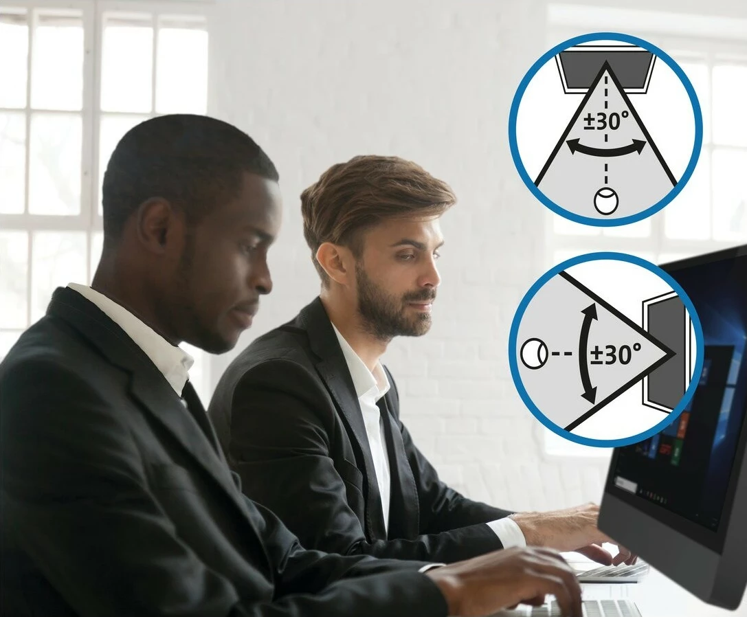 Privatnostni filter za prenosnik 15,6", 16:9, snemljiv, protiodsevni, črn – Kensington