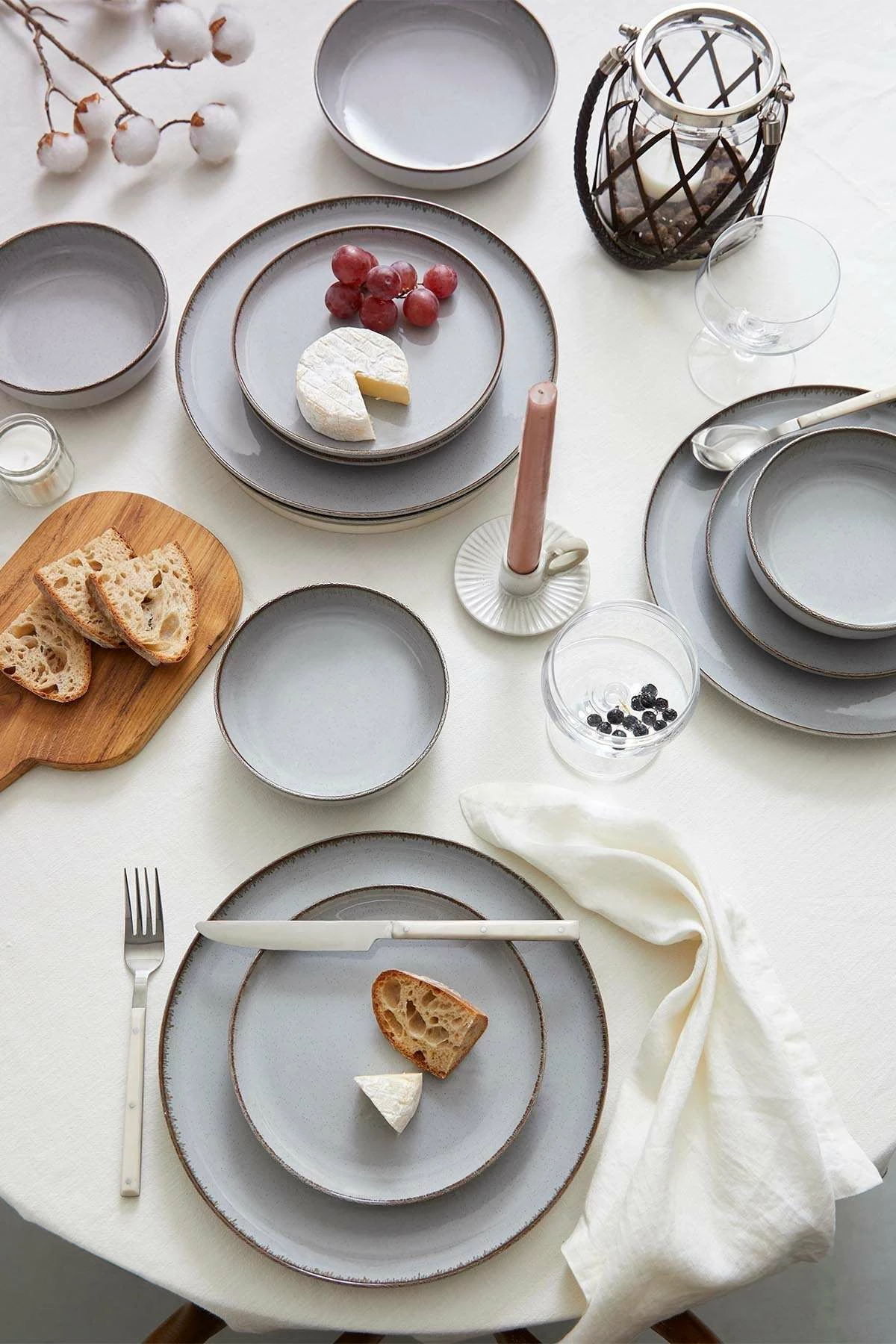 Komplet jedilnega posodja (24 kosov), Hermia, MOD24Y2A730955