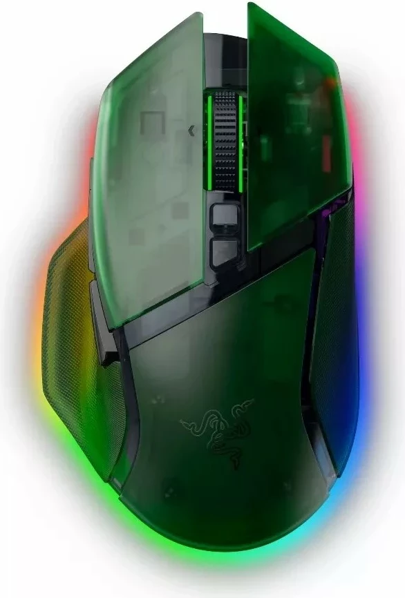 Miška Razer Basilisk V3 Pro 35K Phantom Green