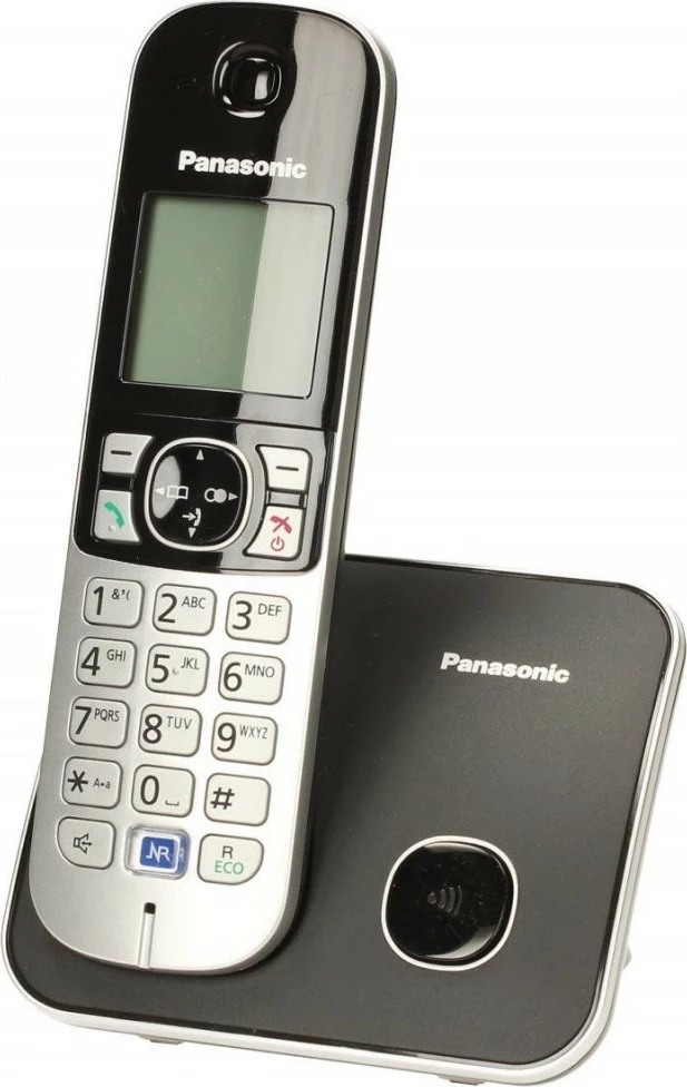 Brezžični telefon Panasonic KX-TG6811, DECT, črn