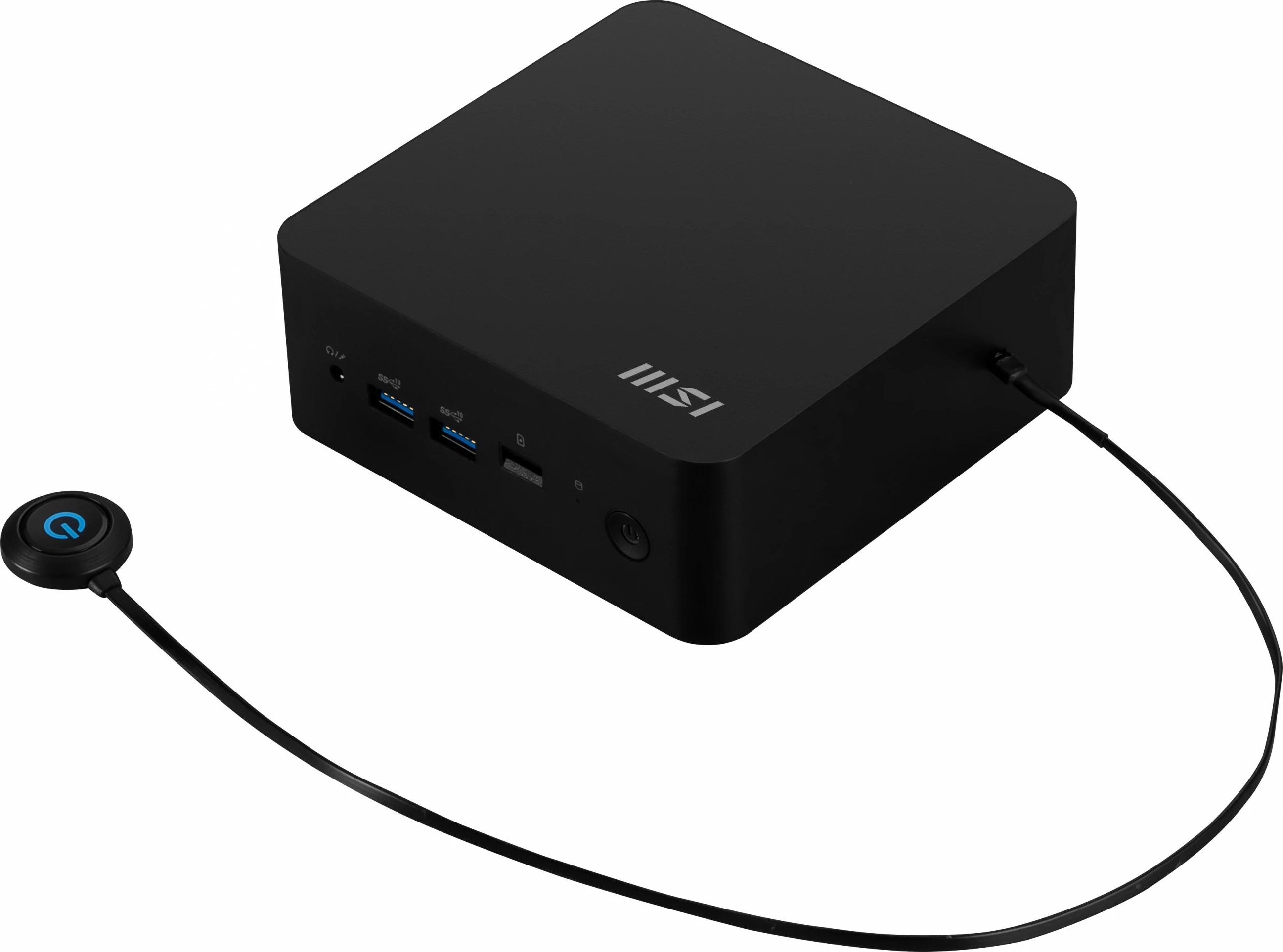Mini računalnik MSI Cubi NUC 1MG-007BDE, Intel SoC, DDR5-SDRAM, 0,84 l, črn