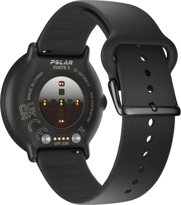 Pameten športni ur Polar IGNITE 3 S-L, 1,28" AMOLED, GPS, 5 dni baterije, črn
