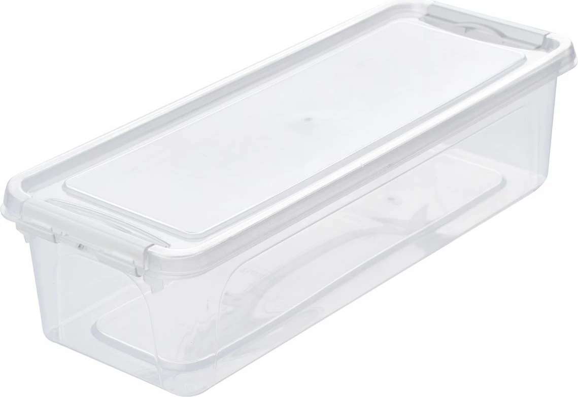 Set organizacijskih škatel, 4 kosi, Hermia 4Lukutu7, prozorno