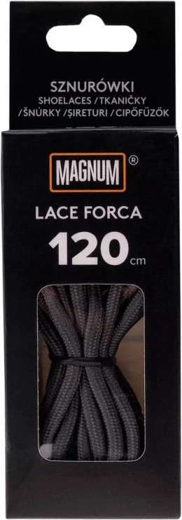 Vezalke za čevlje Magnum unisex, sive