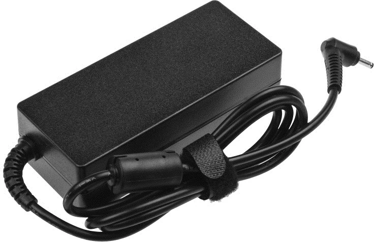 Polnilec za prenosnik 65 W, črn, Green Cell AD73P