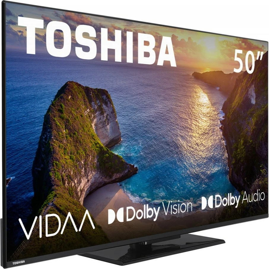 LED televizor 50-palčni, Ultra HD 4K, Smart TV, črn Toshiba 50UV3463DG