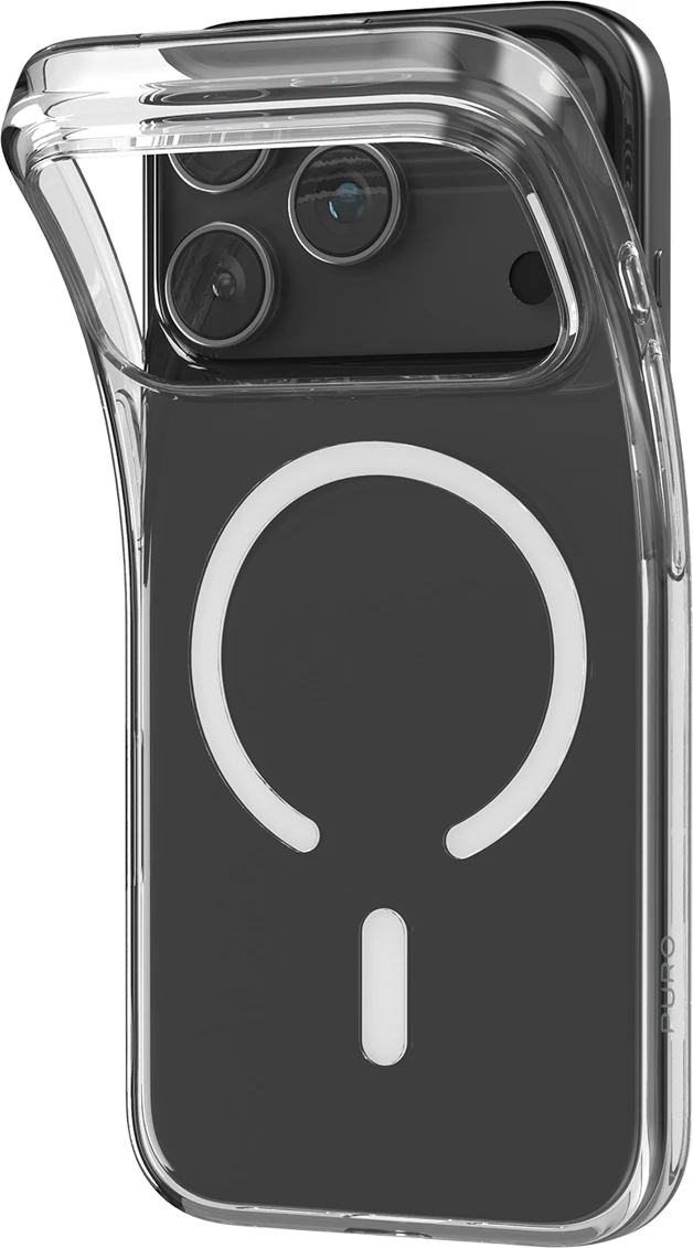 Ultra-tanek ovitek za telefon Puro 0.3 MAG TPU za iPhone 17 Pro Max, prozoren