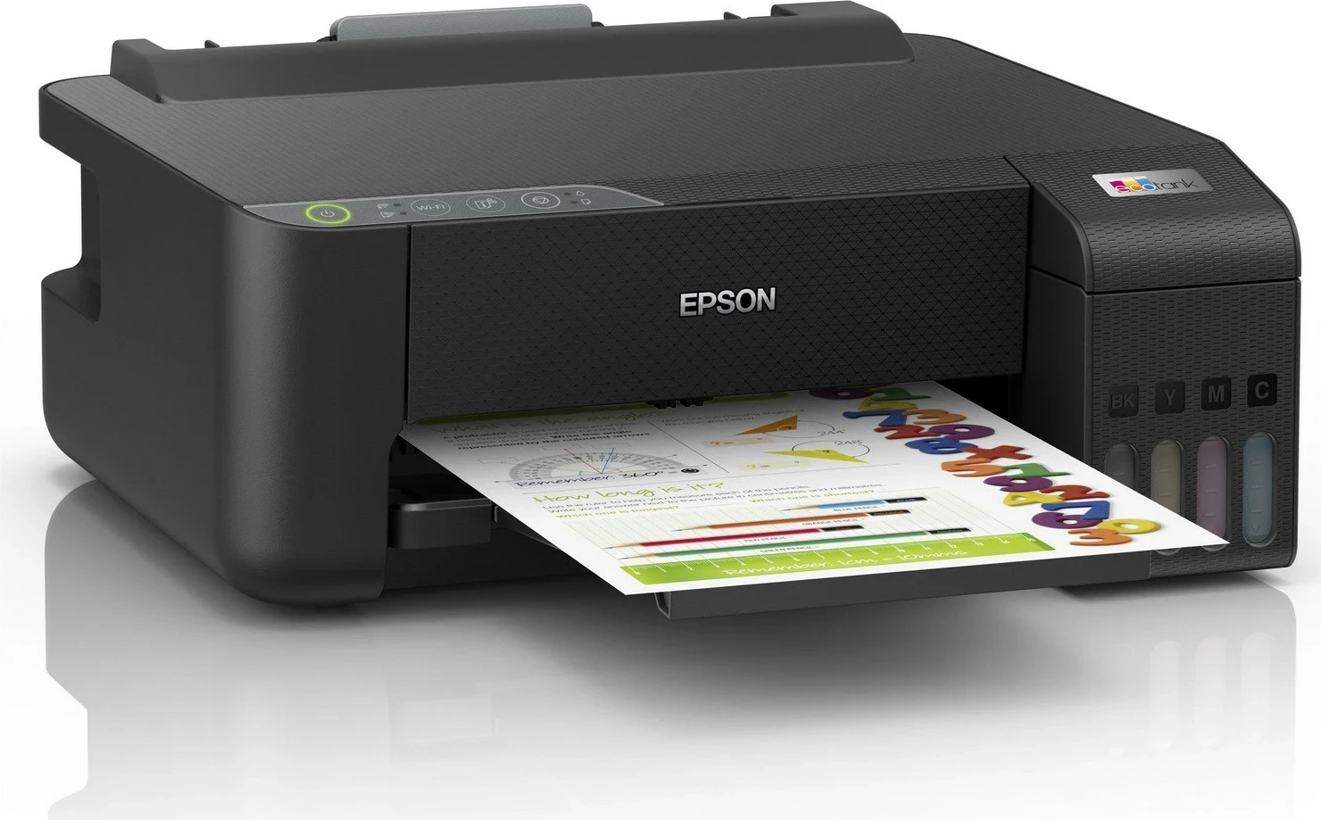 Inkjet tiskalnik Epson L1270, USB 2.0, Wi‑Fi, črn