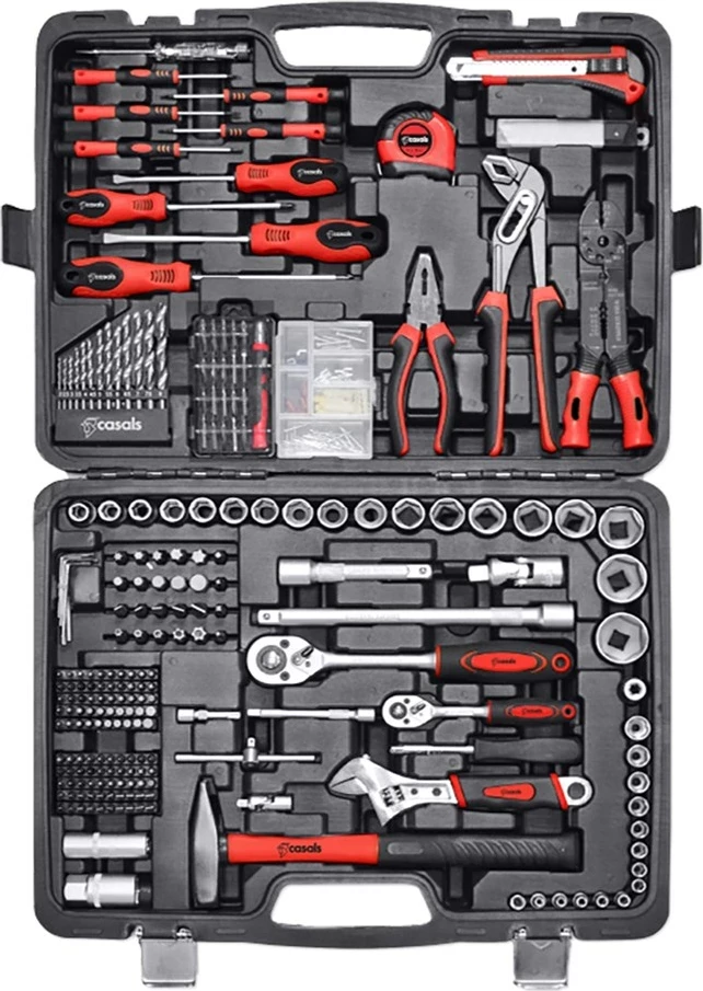 Set ročnih orodij (303 kosa) Casals HH303 (4HL), z nosilno plastiko