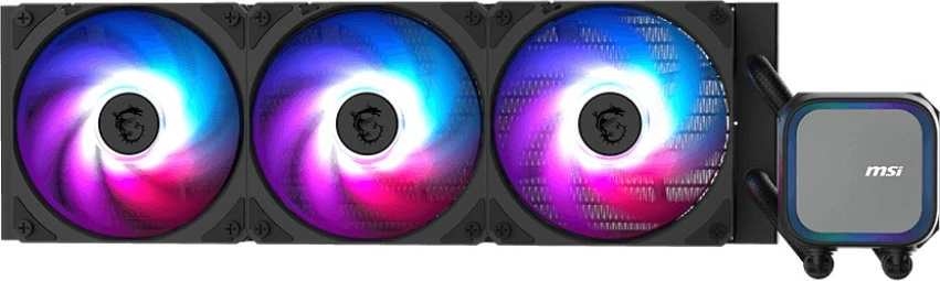 Vse-v-enem vodno hlajenje MSI MAG Coreliquid A13 360, 3x12 cm, ARGB, črn