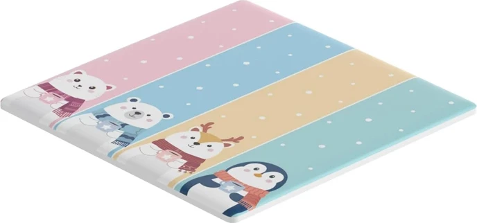 Dekorativni pokrov za pametno stikalo, Sonoff T5-4C-86-cartoon, plastičen, večbarven