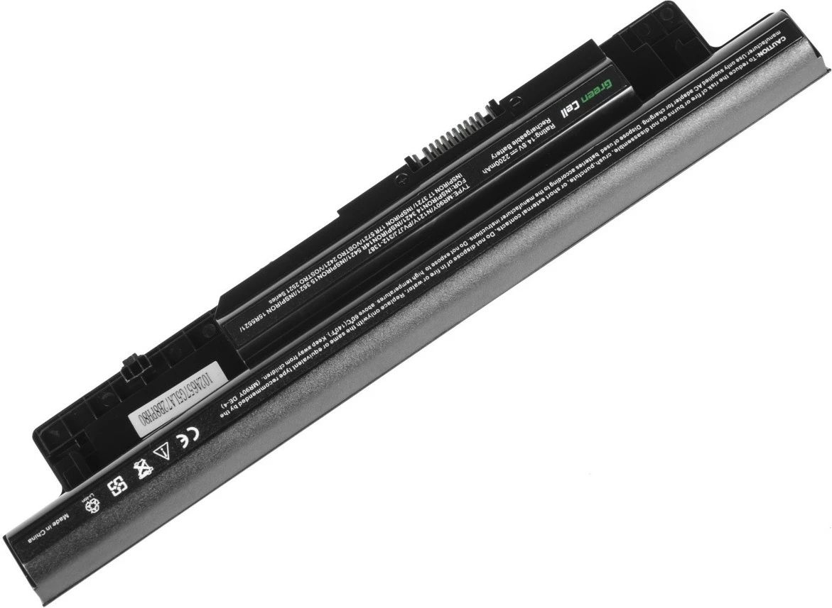 Baterija za prenosnik Green Cell DE109 za Dell 3521, 14,4 V, 2200 mAh, črna