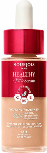 Hidratantni osvetljujoči serum-fondacija Bourjois Healthy Mix Serum 55N Deep Beige 30 ml