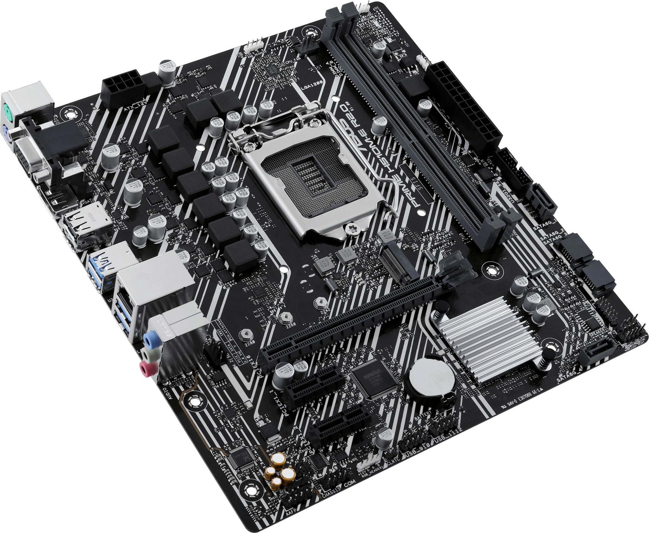 Matična plošča ASUS PRIME H510M-E R2.0, Intel, LGA 1200, DDR4-SDRAM, 64 GB