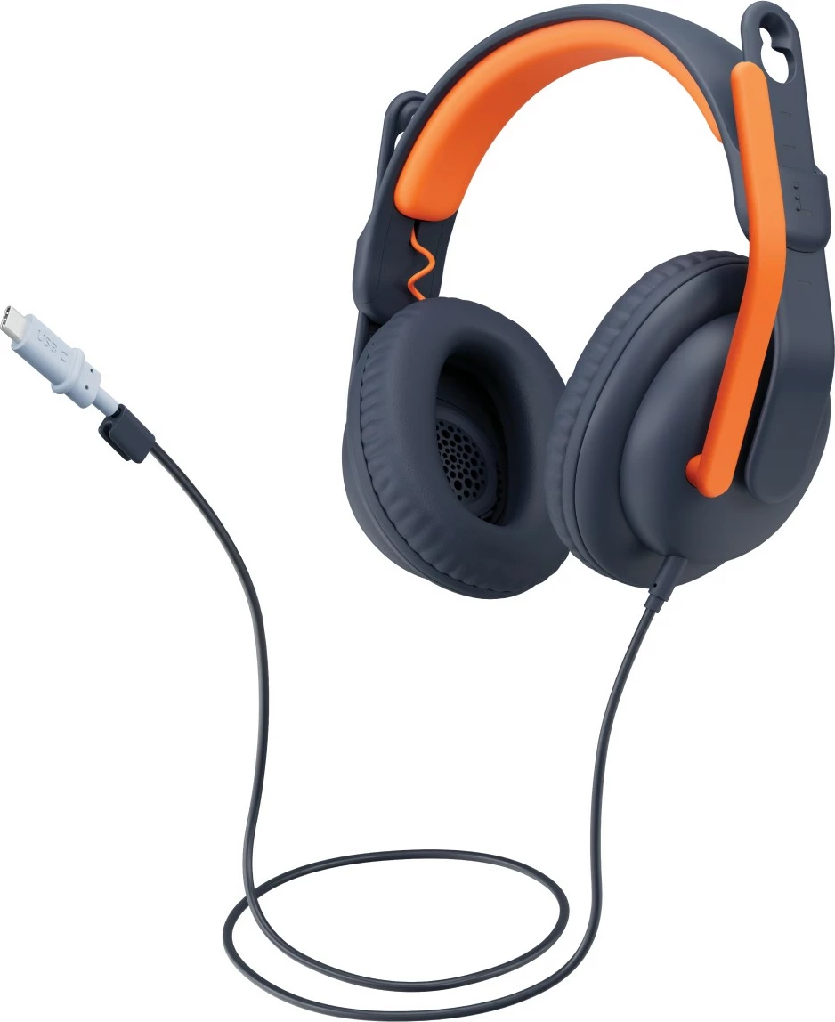 Slušalke za otroke Logitech Zone Learn, CLASSIC BLUE, z mikrofonom