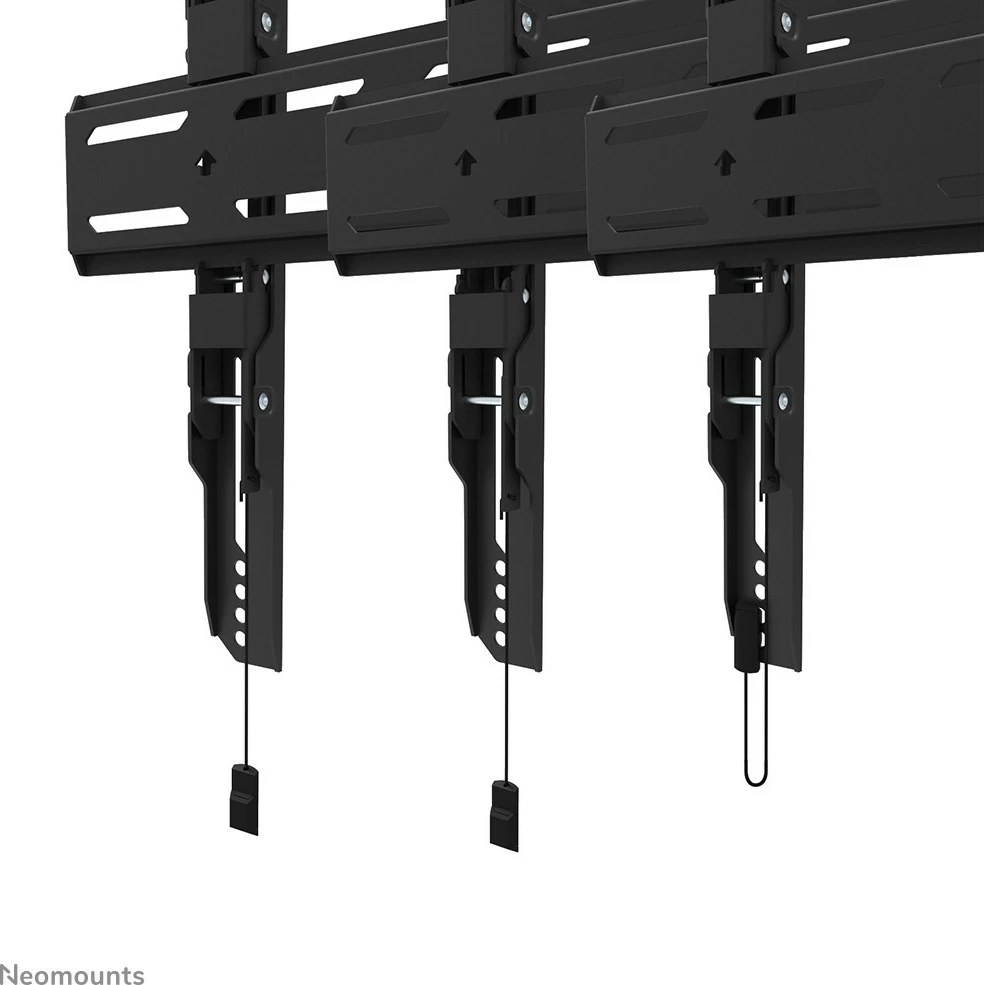 Nosilec za TV na stebriček 40–75 in, Neomounts WL30S-910BL16, fiks, črn