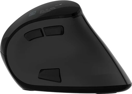 Vertikalni brezžični miška Natec Euphonie Pro, 4000 DPI, 9 gumbov, črna
