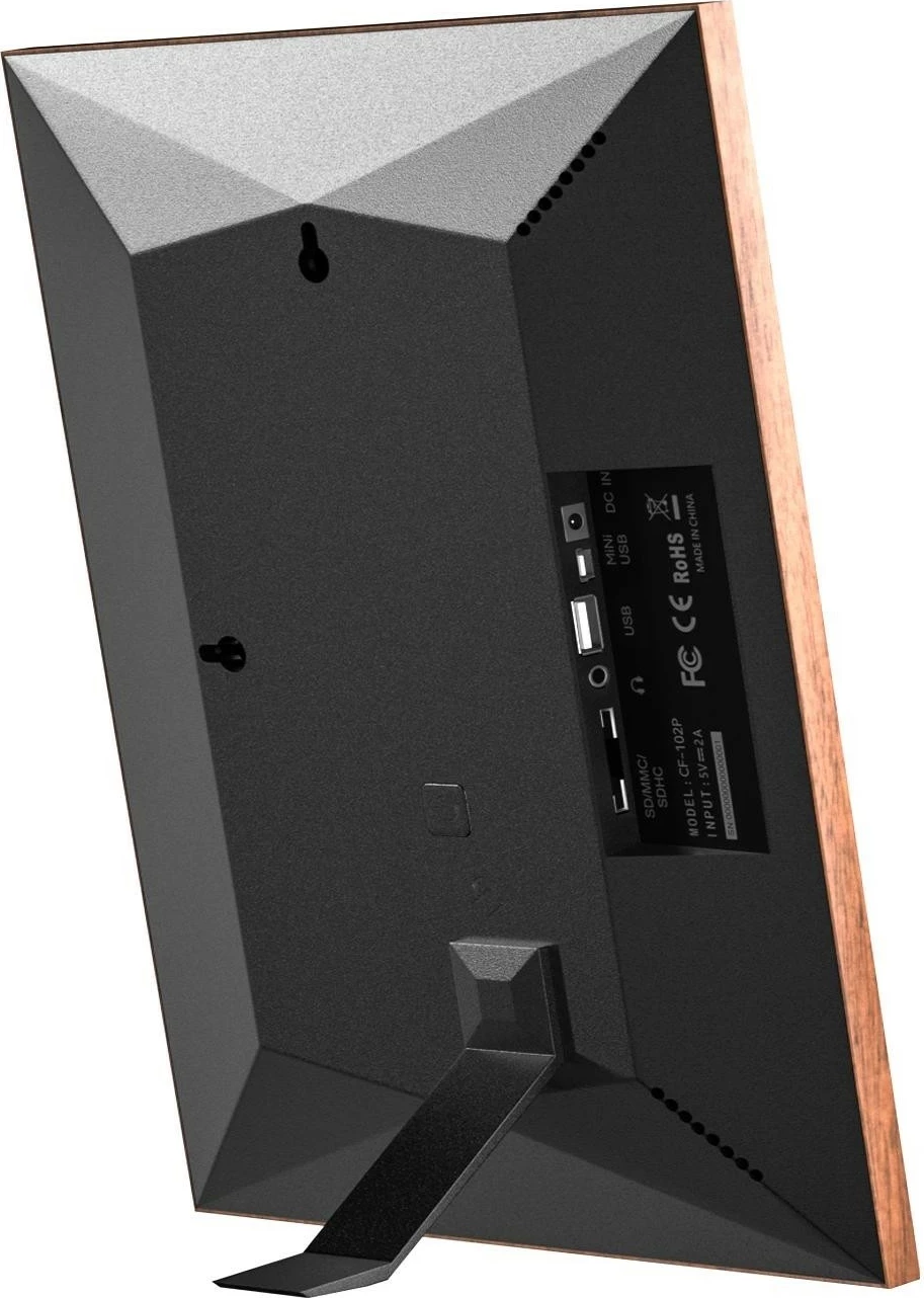 Digitalni foto okvir Kodak CF102P, 32 GB, Wi‑Fi, rjav