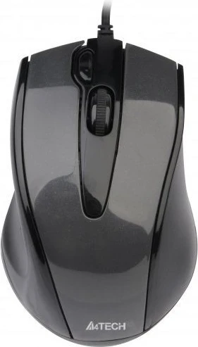 Brezžični miš A4Tech N-500F, 1600 DPI, siv