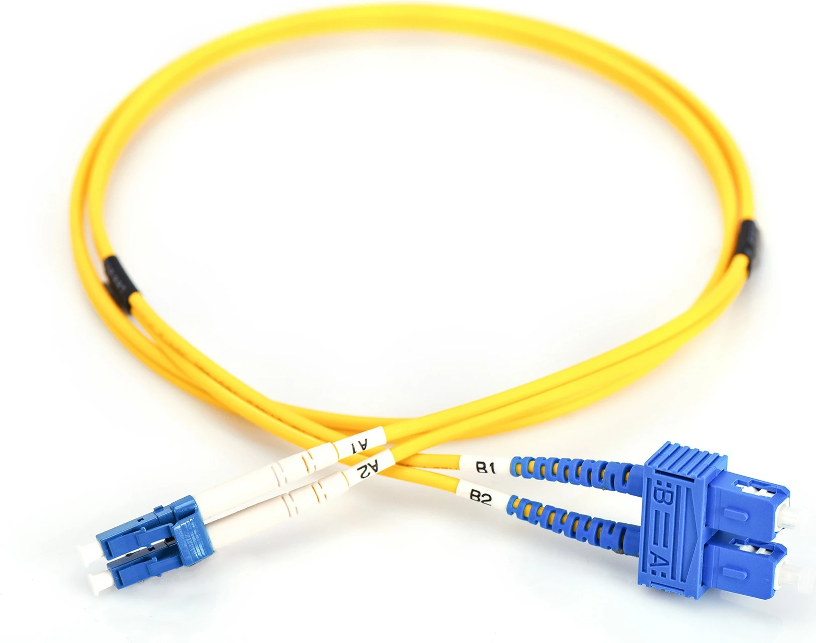 Optični kabel LC/SC OS2, 10 m, rumen - Digitus