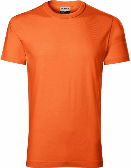 Majica Rimeck Resist za moške, oranžna