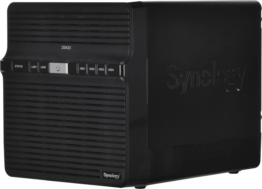Strežnik za shranjevanje Synology DiskStation DS423, Ethernet LAN, črn
