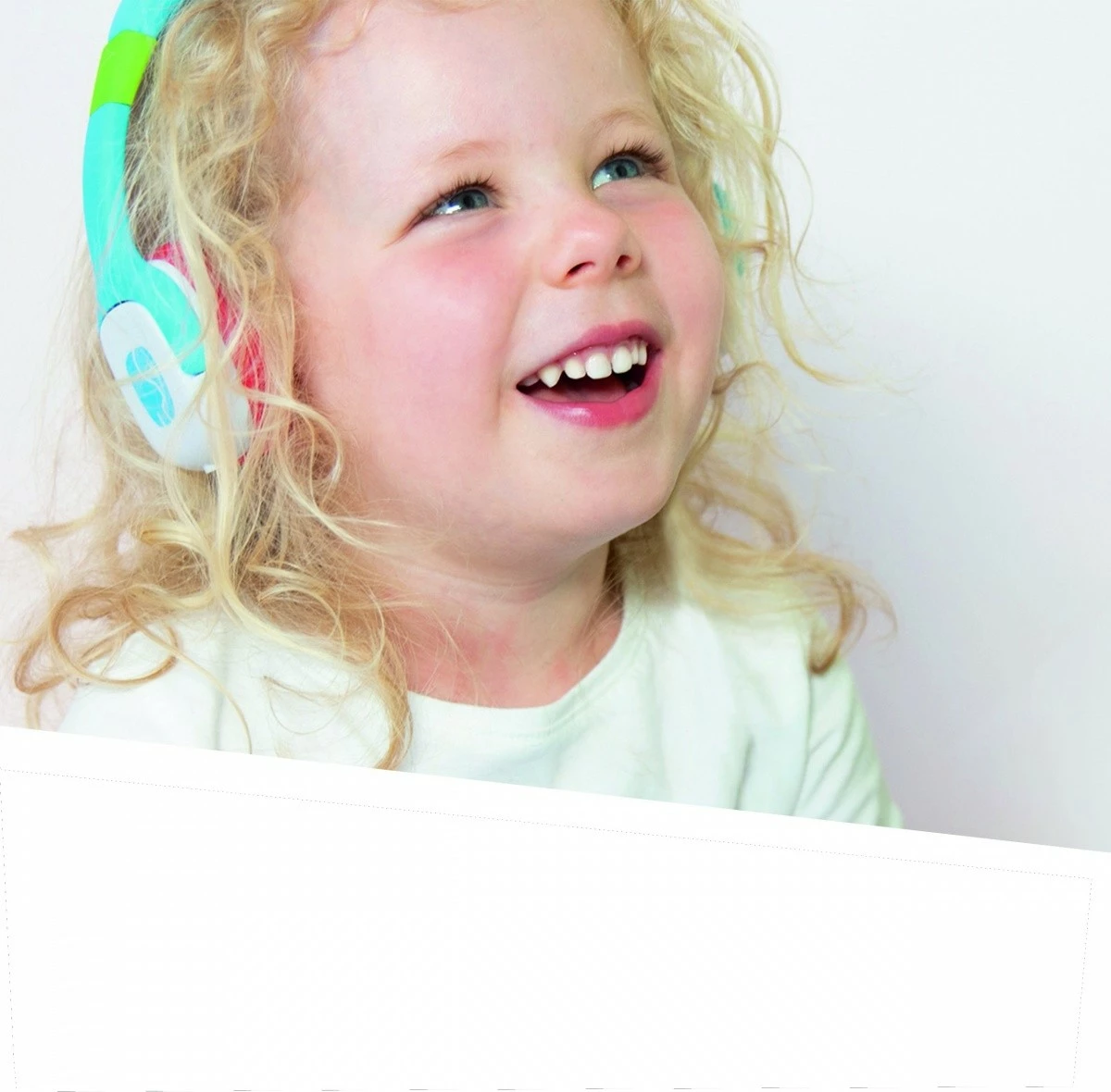 Brezžične slušalke za otroke, TechniSat TECHNIFANT Hörchen BT 0001/9103, Bluetooth 5.0, 10 h baterija, omejena glasnost 85 dB, modre