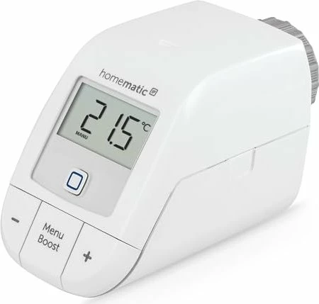 Termostat radiatorja Homematic IP eQ-3 HMIP-ETRV-B, RF, 868.3 MHz, bel