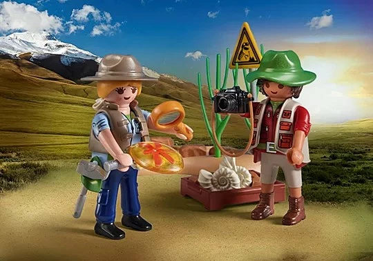 Set z arheološko tematiko Playmobil My Life 71805, 41 delov