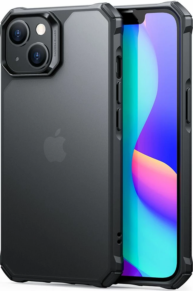 Zaščitni ovitek ESR Air Armor za iPhone 14 Plus, mat črn