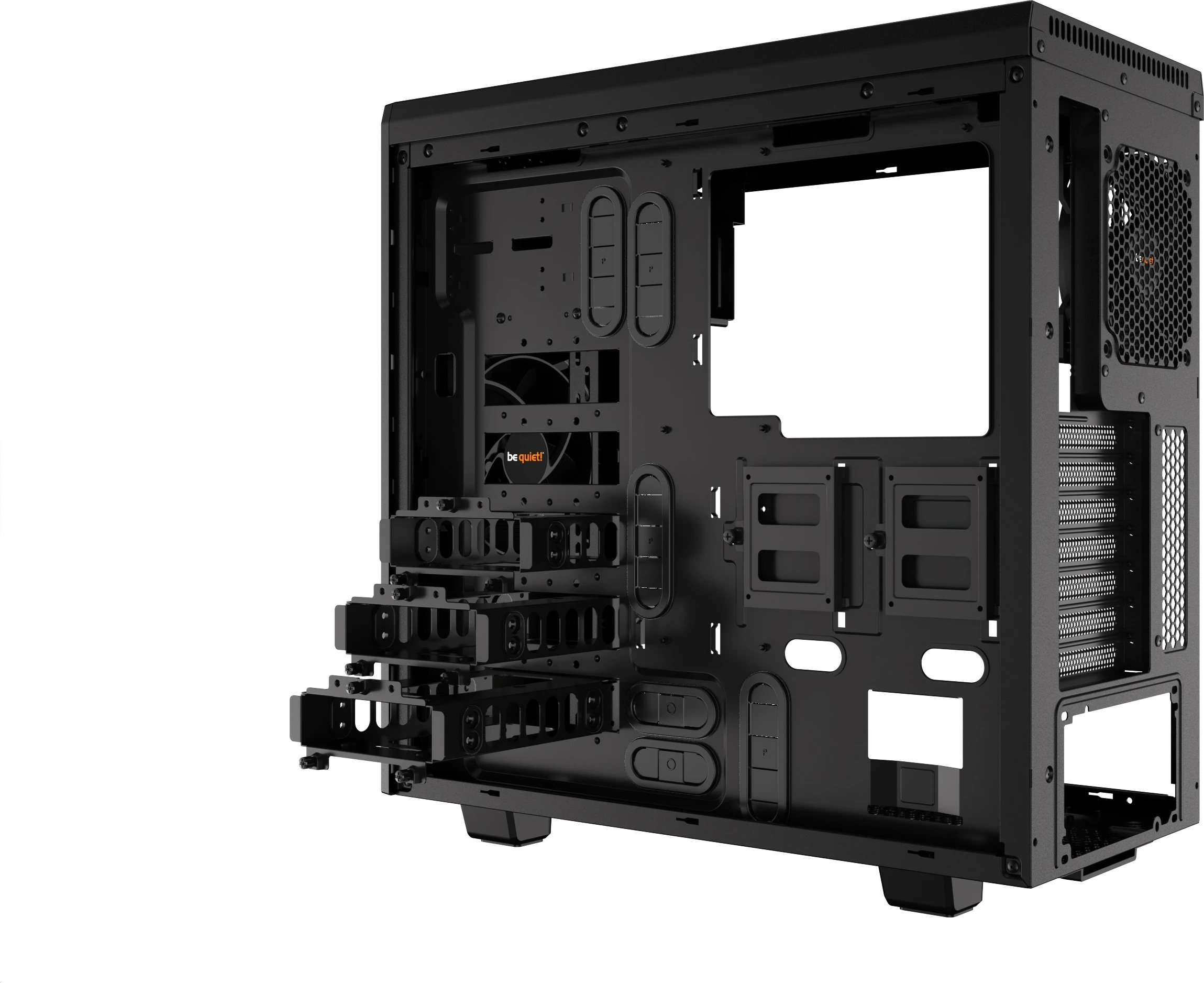 Računalniško ohišje Be Quiet! Pure Base 600 Window, Midi Tower, PC, črno