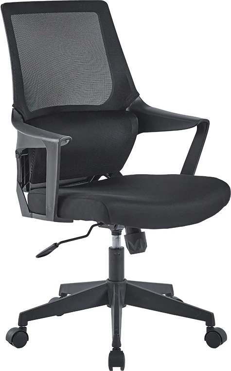 Pisarniški stol z mrežo, Fragrant, črn