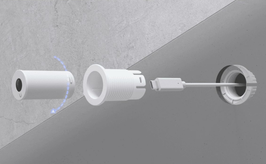 Senzor za dolge razdalje Ubiquiti AI Theta, bel